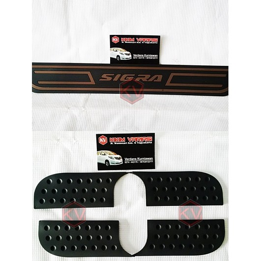 Side Sill Plate / Pelindung Pijakan Samping Model Exclusive Sigra