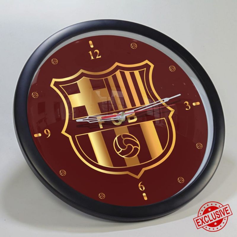 (ISTIMEWA &amp; BAGUS) JAM DINDING FC BARCELONA - EXCLUSIVE - LIMITED EDITION