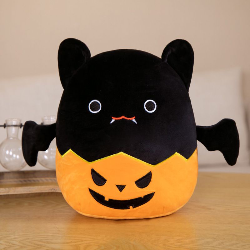 Mainan Plush Labu Kelelawar Halloween Lucu Untuk Dekorasi Ulang Tahun Dan Rumah Anak