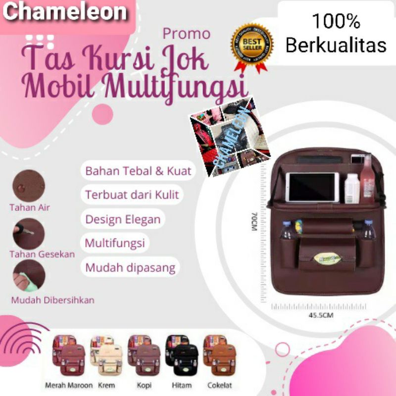 TAS KURSI JOK MOBIL MULTIFUNGSI