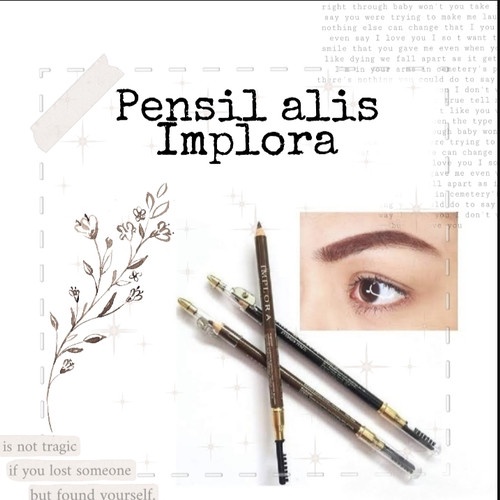 Pensil Alis Implora Eyebrow Pencil ORIGINAL-BPOM