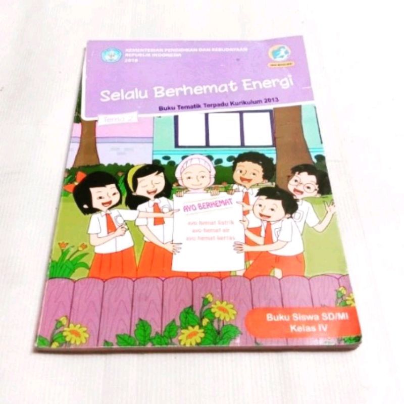 buku tematik kelas 4 sd tema 2 (bekas)