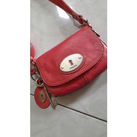 *SOLD*Preloved Fossil maddox sling mini