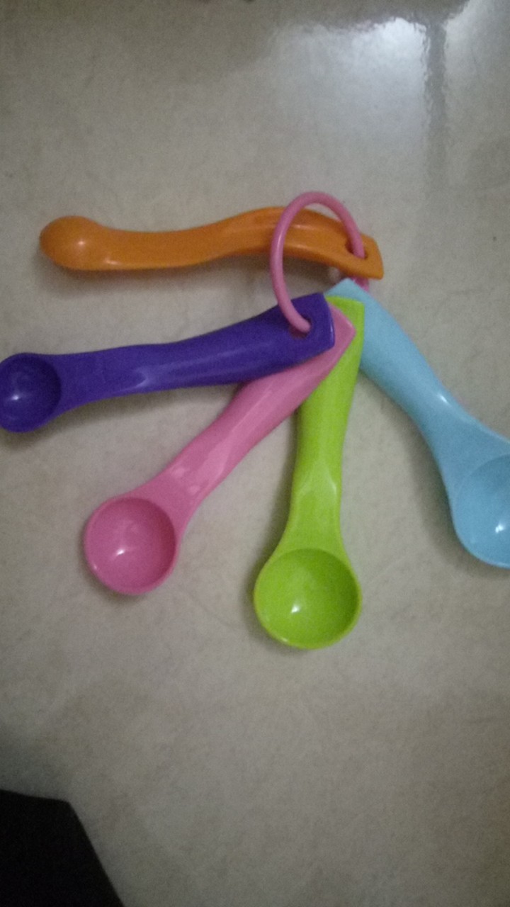 Okt Sendok Takar 5 In 1 Sendok Ukur  Warna 1 Set Isi 5 Pcs