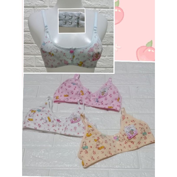 BH anak Tanggung Pelajar BRA ABG (312) Size 32-38 Tanpa Spon Tanpa Kawat Pakaian Dalam Wanita