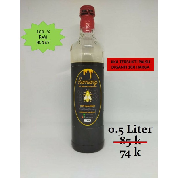 

madu murni asli akasia 500ml /700gr