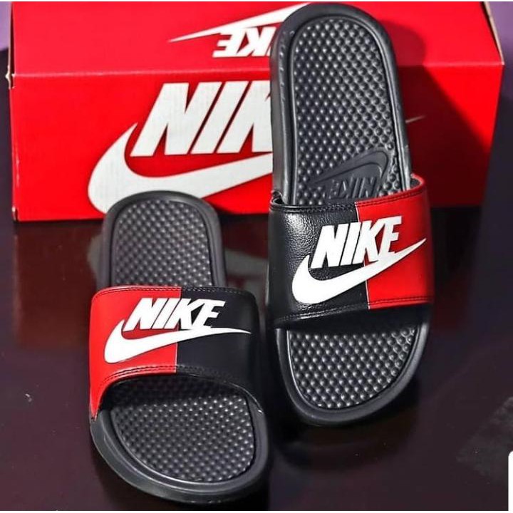 OBRAL..!! SENDAL NIIKE BENASSI SLIDE SANDAL SPORT PRIA WANITA FLIP FLOP JOKER