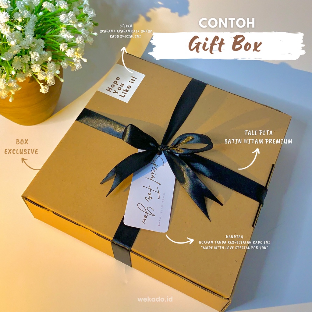 𝐖𝐄𝐊𝐀𝐃𝐎 - Hampers Cowok | Kado Ulang Tahun Cowok | Gift Box Anniversary Pria