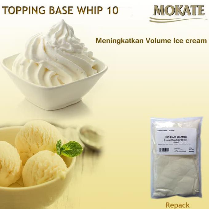 

31.87-Kue- Topping Base Whip 10 ( 1Kg ) -Terlengkap-Termurah-Dijamin.