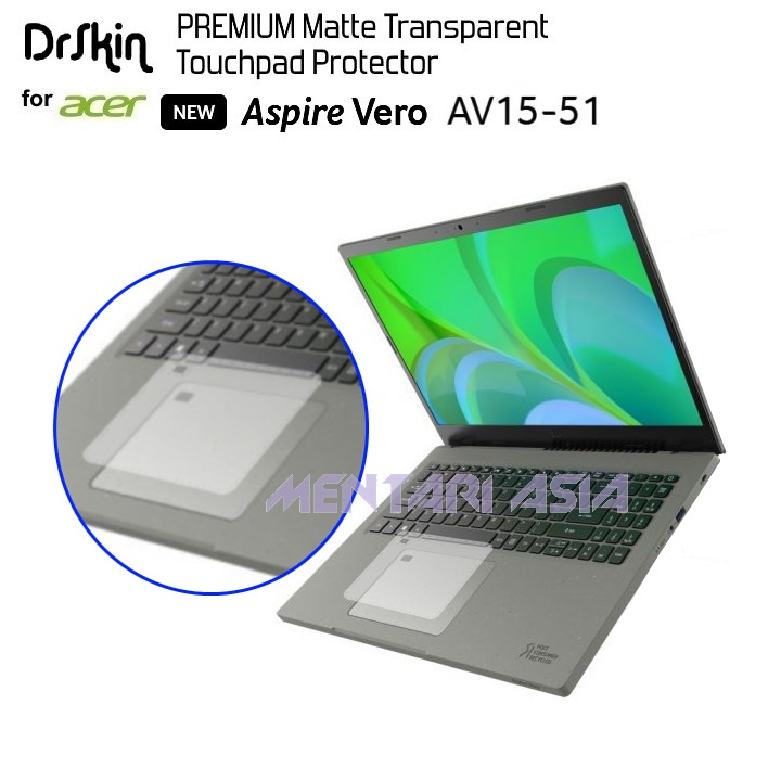 Touchpad Protector ACER Aspire VERO AV15-51 - DrSkin MATTE Vinyl
