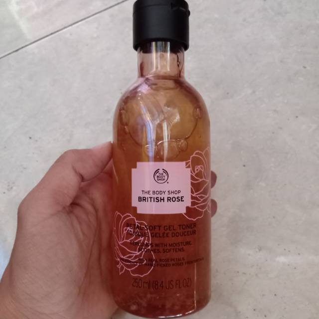 The Body Shop British Rose Petal-Soft Toner 250 ml