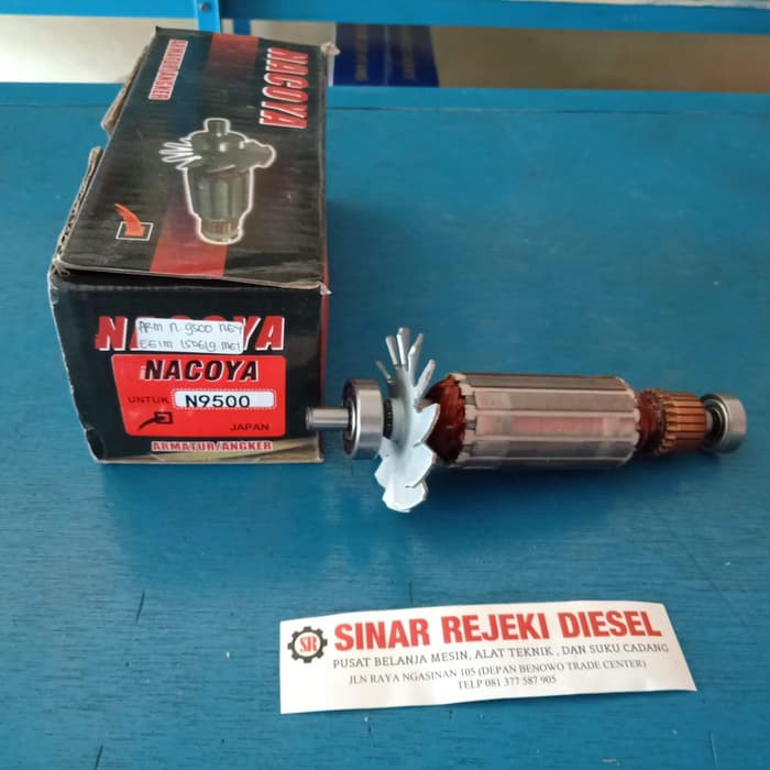 Armature Angker Mesin Gerinda Gurinda 4" Makita N9500 N 9500 Nacoya
