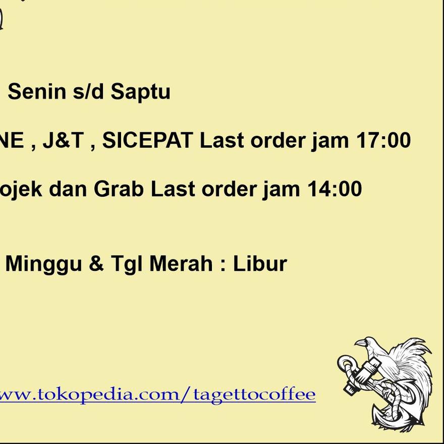 

Terlaku ✧ ESPRESSO KOPI SUSU MASTER MAHYONG 1KG BIJI ATAU BUBUK,,,