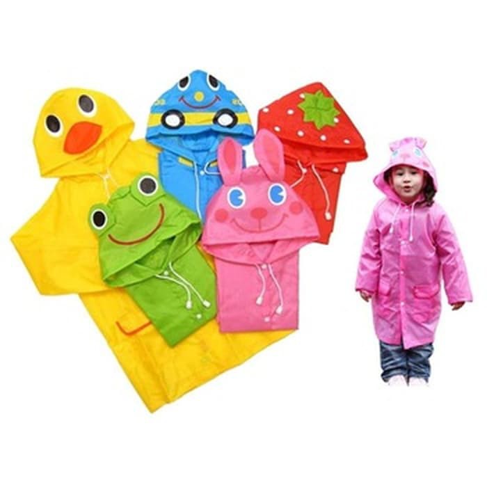 Jas Hujan anak lucu baju anti hujan children funny raincoat