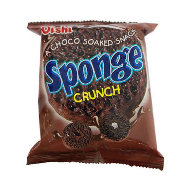 

Oishi Sponge Crunch Chocolate 22 gr - Wafer Oishi Coklat 28 gr SHA