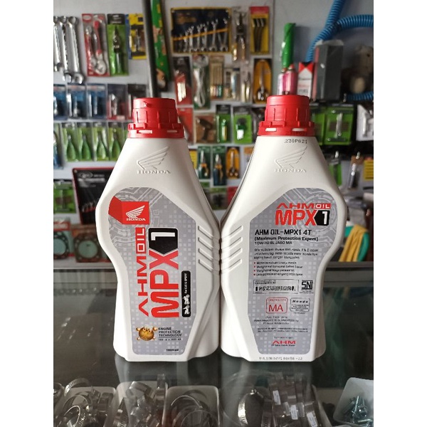 Oli AHM Oil MPX 1 1000 ml SAE 10W-30 JASO:MA Original