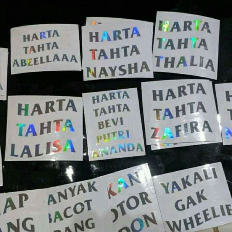 

sticker harta tahtaa