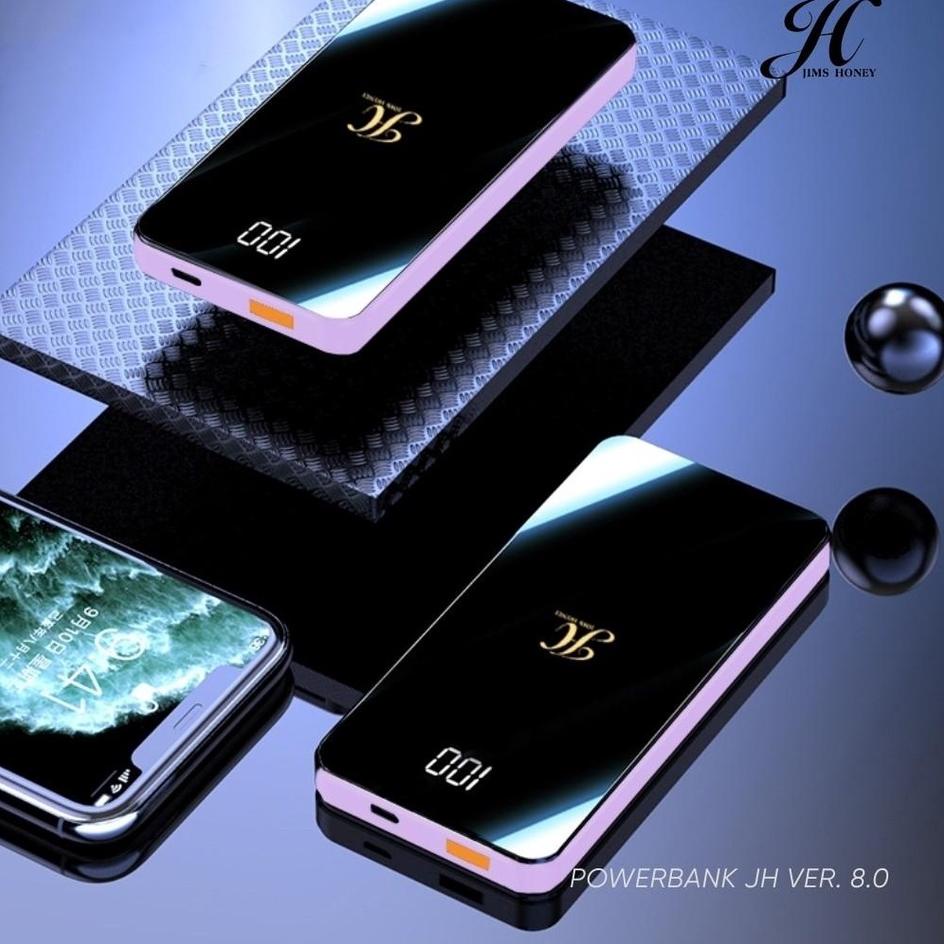 Paling Update JIMS HONEY JH Powerbank Versi 8.0 PB Fast Charging 10. mAh Aouto Cut Protection Jimsho