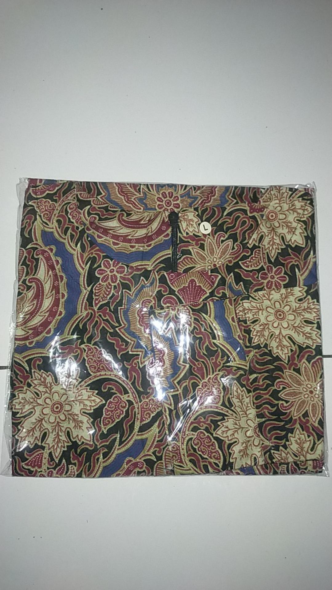 Batik Wanita Asj Sa Hrb026 Kenongo Kemeja Tosca Pendek