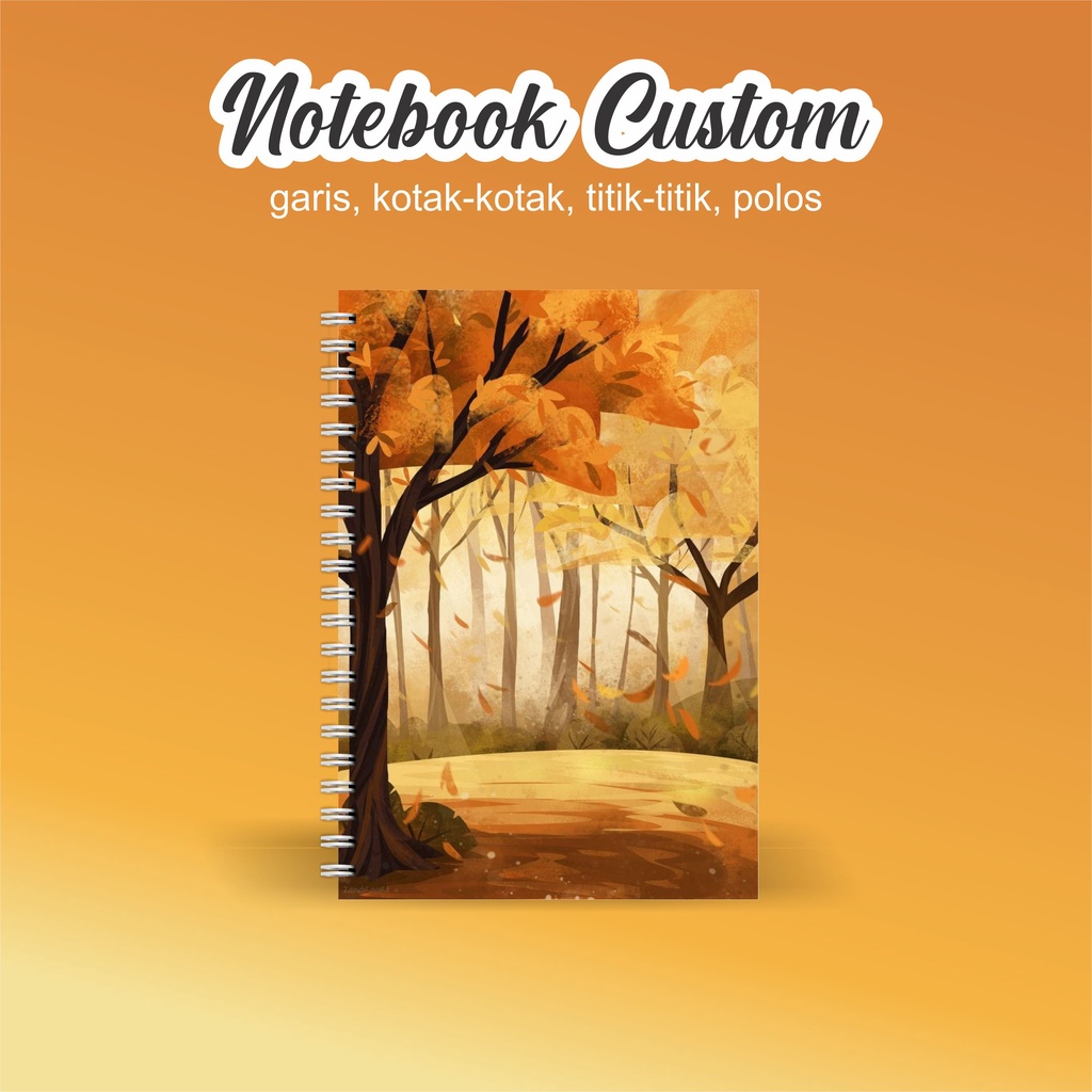 

NOTEBOOK A5 CATATAN/JURNAL BOOKPAPER GRID/KOTAK2#DOTTED/TITIK2#BLANK/POLOS