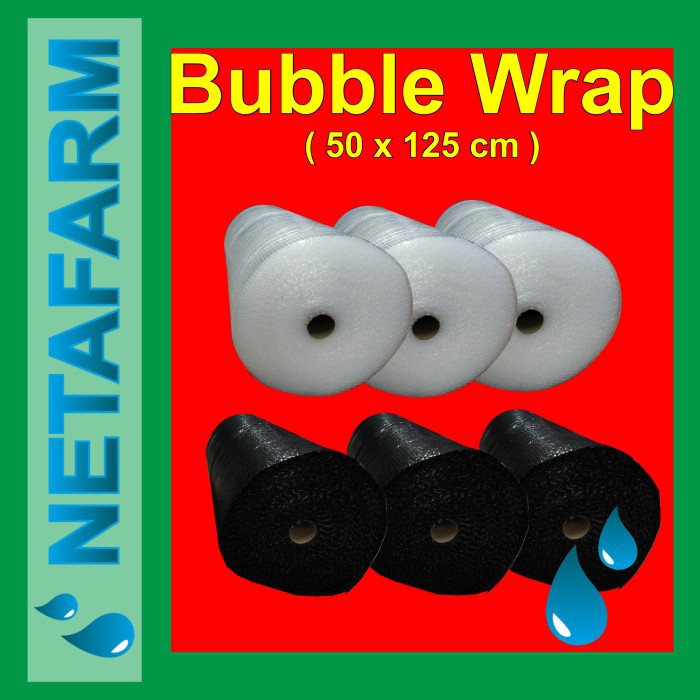 Bubble Wrap METERAN 1,25 x 1 meter