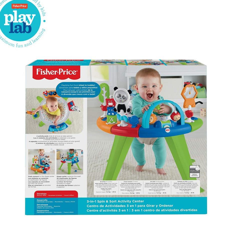 fisher price activity center 3 in 1