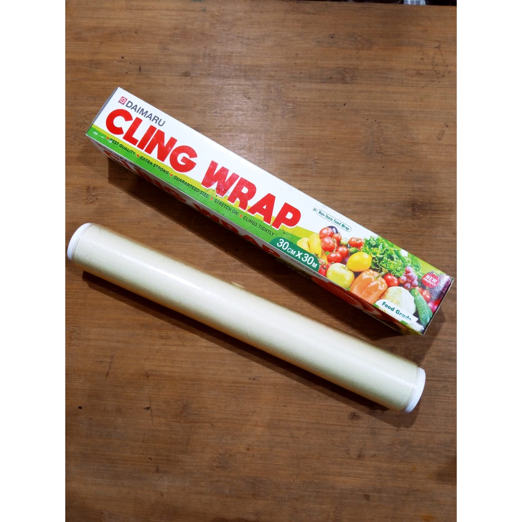 CLING WRAP/PLASTIK WRAPING MAKANAN DAIMARU / CLING WRAP