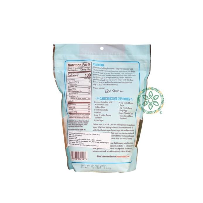 

Bob`s Red Mill Gluten Free 1 to 1 Baking Flour - 623g