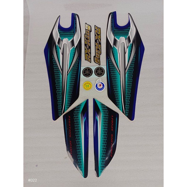 striping rx king 2007 lengkap emblem