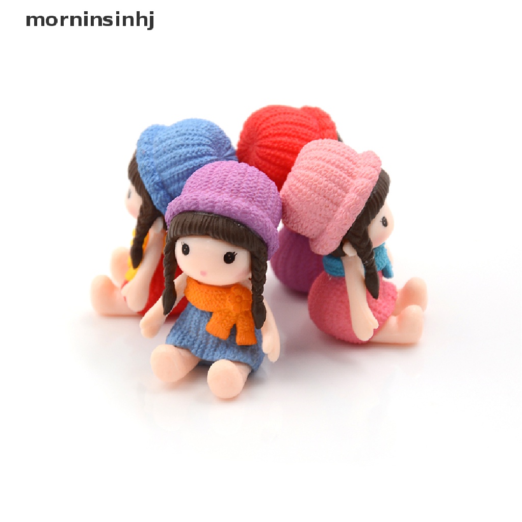 Mornin 1PC Miniatur Anak Perempuan Untuk Dekorasi Taman Minifairy Gardenkerajinan Diy