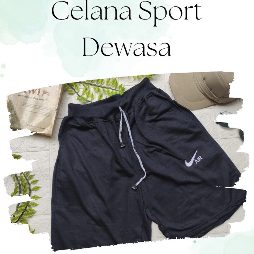 CELANA PENDEK PRIA DEWASA OLAHRAGA RUNNING SWIMMING GYM