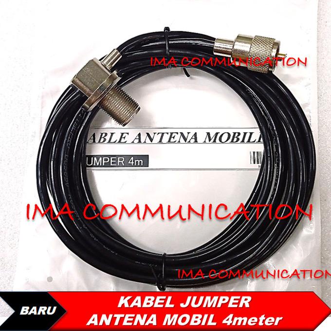 Kabel Konektor Radio Rig To Antena Untuk Mobil Panjang 4Meter