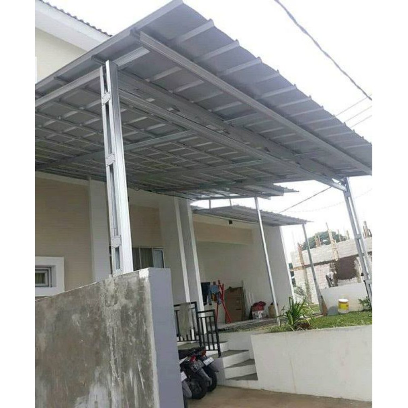 kanopi baja ringan atap spandek