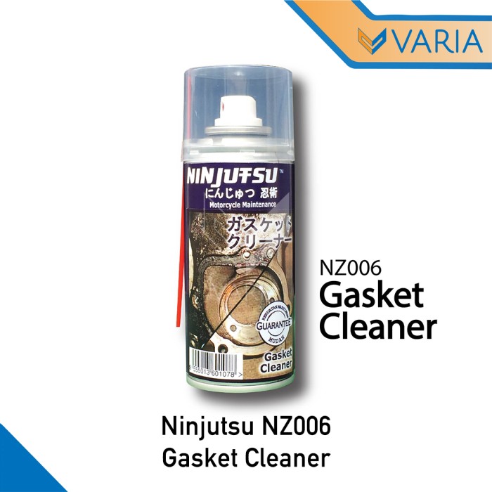 Ninjutsu NZ006 Gasket Cleaner Samurai Paint 150 ml Pembersih Paking