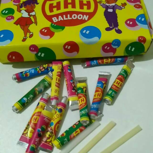 Balon tiup jadul/vintage/ kuno/90 an/mainan jadul