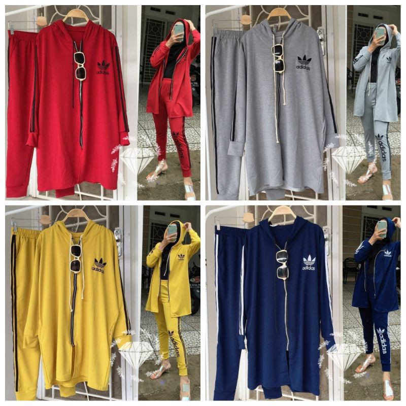 Set Olahraga Wainta stelan jumbo baju olahraga premium wanita terbaru