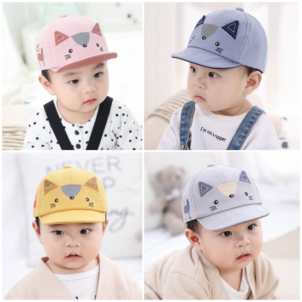 topi anak katun 3d karakter lucu impor bahan premium model terbaru 2021