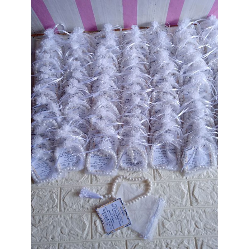 Tasbih Souvenir / Tasbih tahlil /souvenir tasbih mutiara