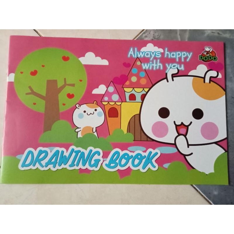 

buku gambar A4 dodo isi 8lembar, drawing book merk dodo