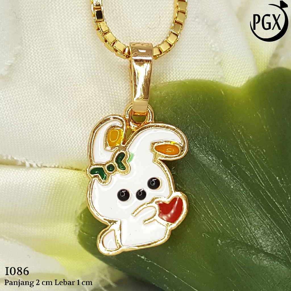 PGX Liontin Kalung Xuping Wanita Aksesoris Fashion Perhiasan Lapis Emas  - I086