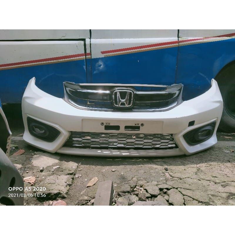 bemper depan brio 2016 2017 2018 grill baru