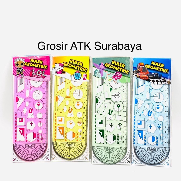 

PENGGARIS GEOMETRI / Garisan Geometri Geometric Fancy Lucu Superhero Disney