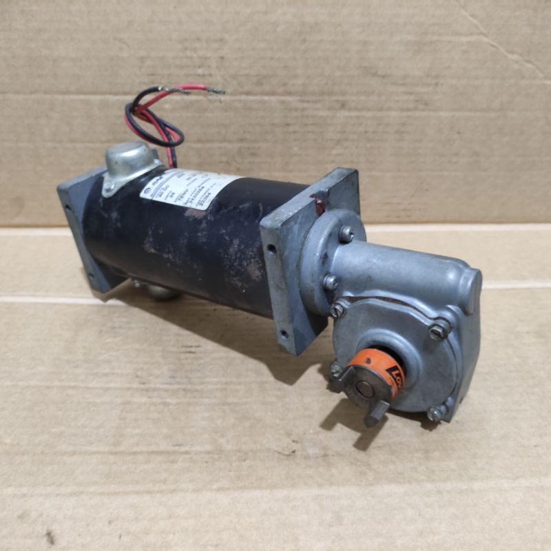 90V DC gearbox worm dinamo motor RAE CORPORATION