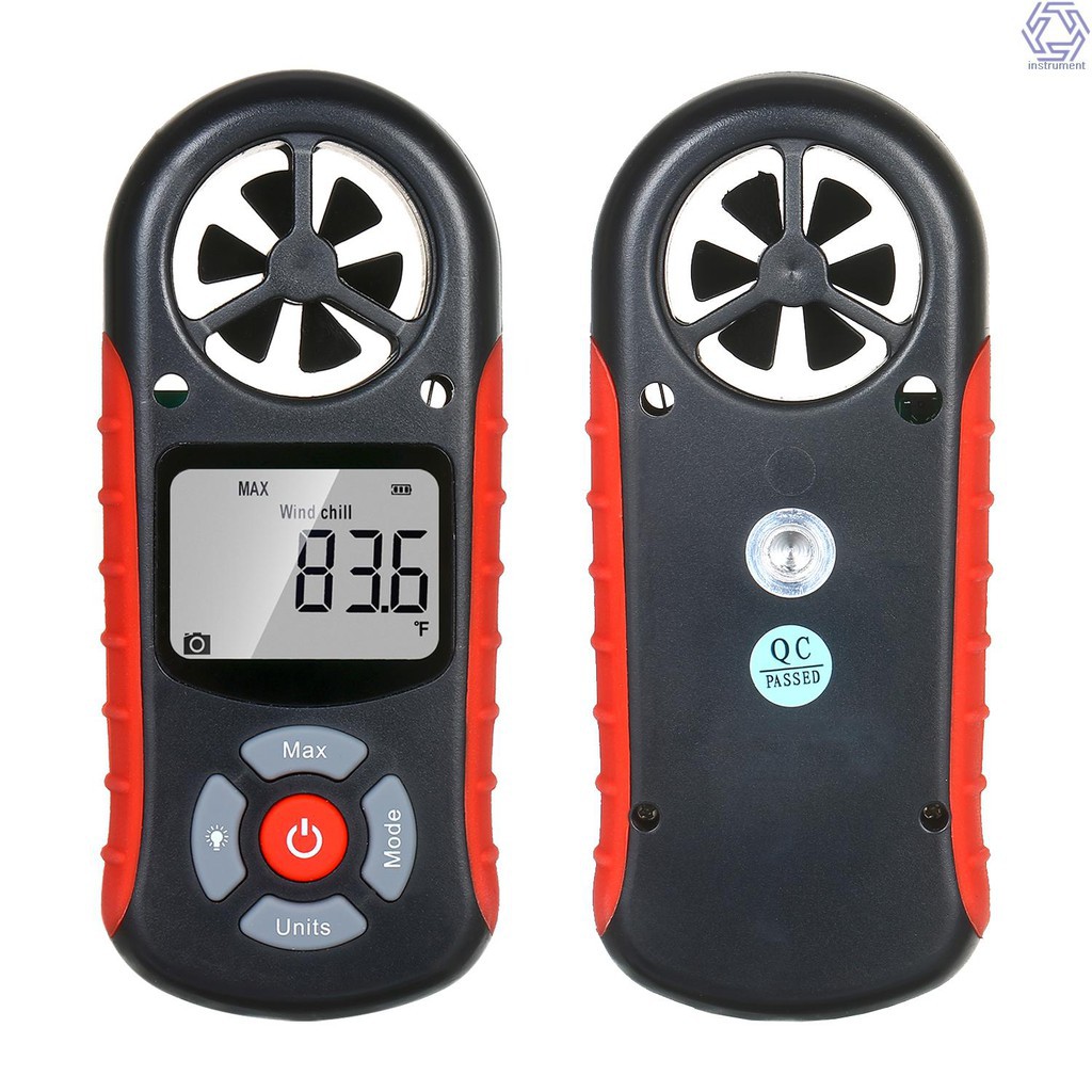 Anemometer Digital 8in1 Handheld Anemometer Barometer Altitude Meter