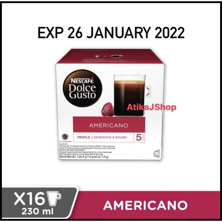 

Nescafe Dolce Gusto Americano - Capsule Original