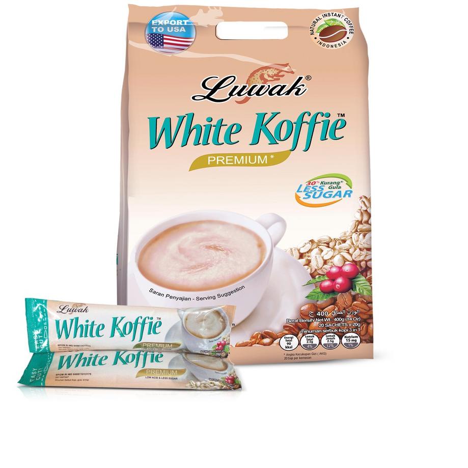 

BIG SALE/HARGA GROSIR >>/5.5 SALE/PROMO HARI INI/「Grosir」 LUWAK WHITE KOFFIE ORIGINAL LESS SUGAR BAG 20g isi 20 pcs (X39)