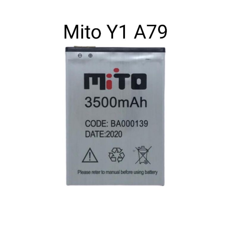 Baterai Batre Hp Mito Y1 A79 Batere Mito BA000139