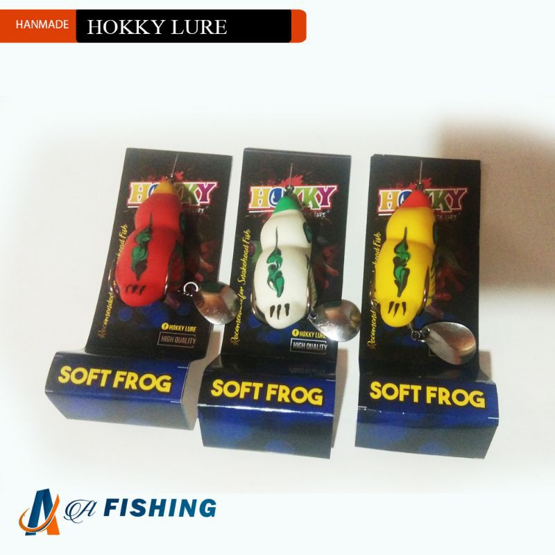 SOFT FROG BURUNG 5CM HOKKY LURE | CASTING IKAN GABUS SNAKEHEAD