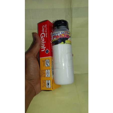 Paket lem tikus + getah karet cair