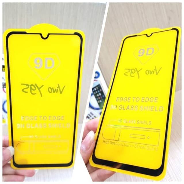 KOREAN Tempered Glass Vivo Y93 6.2 inchi FULL SCREEN Guard TG 5D Vivo Y95 FULL GLUE Anti Gores Kaca